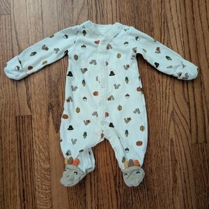 Carter's Thanksgiving Onesie - Newborn, Cream